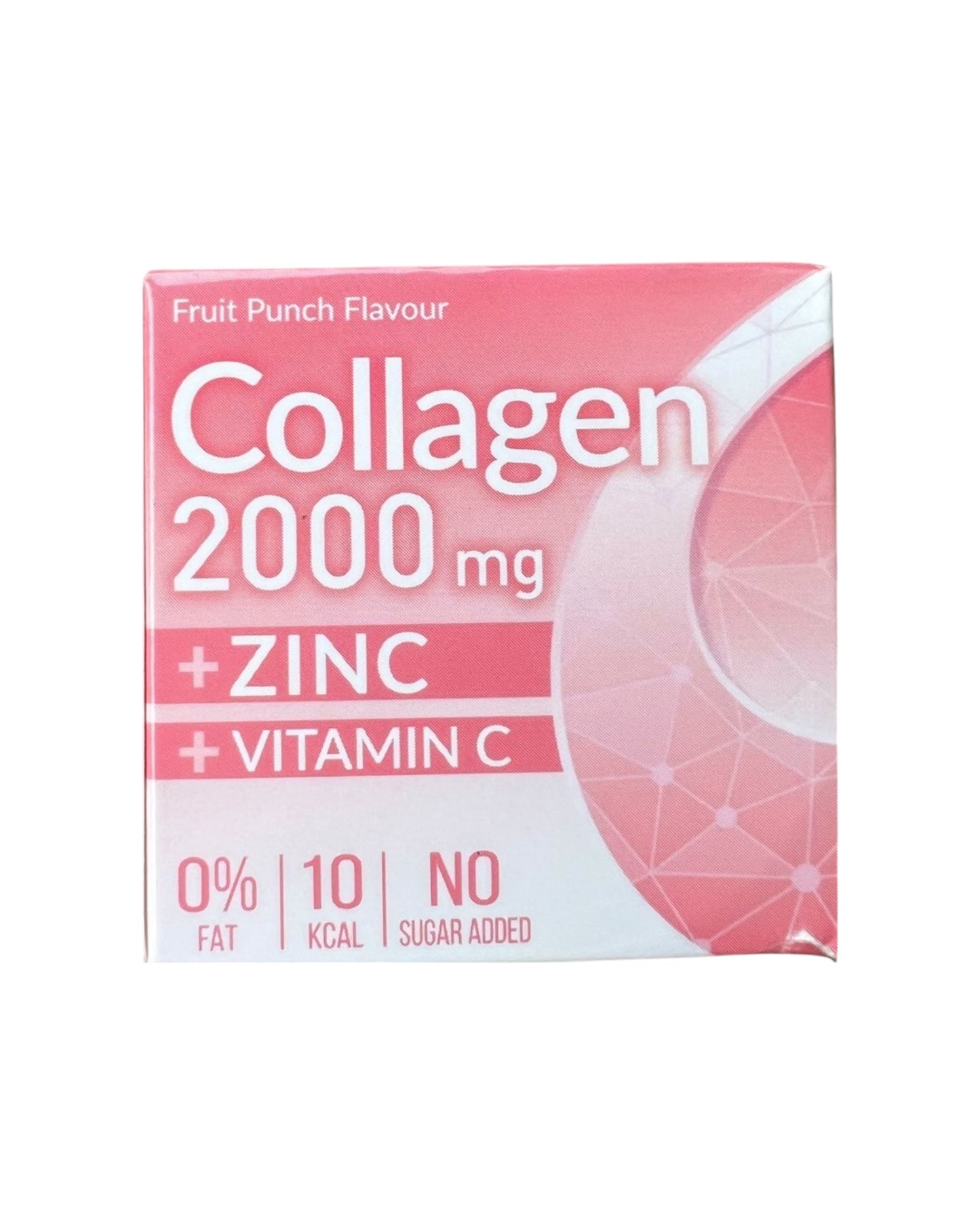 Collagen 2000 mg + Zink & Vitamin C – Fruit Punch Geschmack - KapselKraft