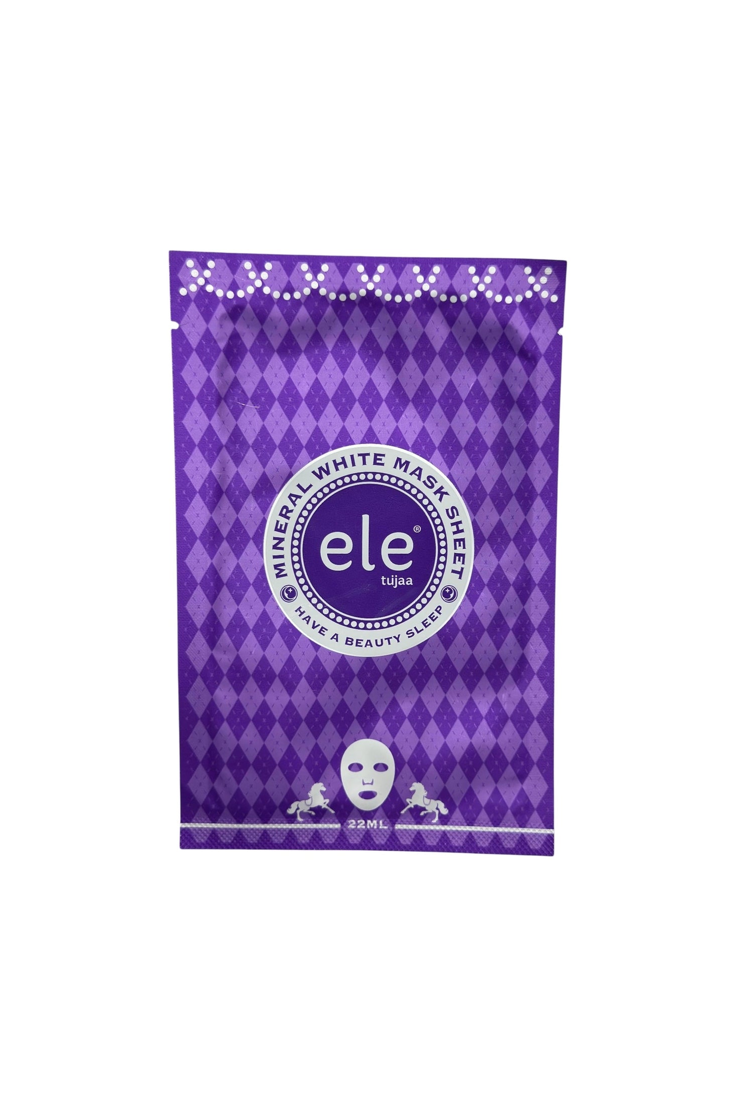 Aufhellende und pflegende Tuchmaske mit Mineralien für strahlende Haut