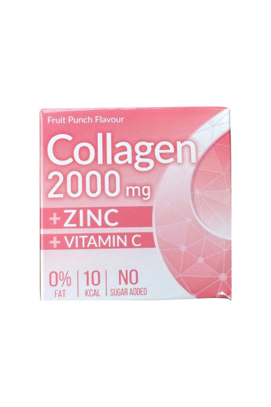 Collagen 2000 mg + Zink & Vitamin C – Fruit Punch Geschmack
