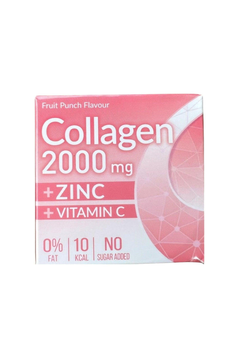 Collagen 2000 mg + Zink & Vitamin C – Fruit Punch Geschmack